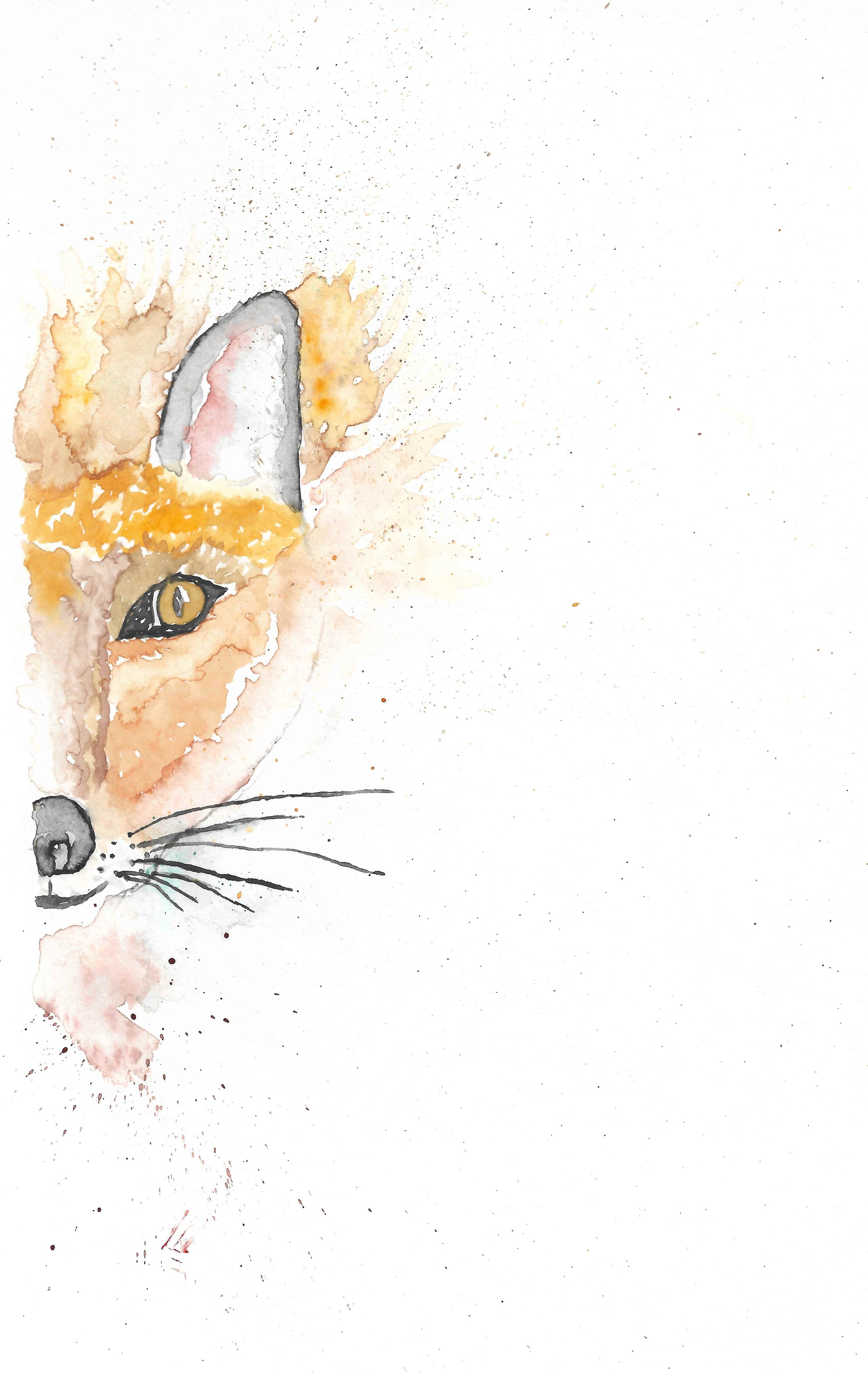 Der fesche Fuchs - A6 Postkartenformat